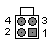 4 pin MOLEX 39-29-9042 connector