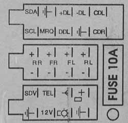 Opel Philips SC804 Head Unit распиновка и описание ... vectra b stereo wiring diagram 