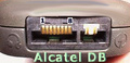 8 pin Alcatel cell phone proprietary photo